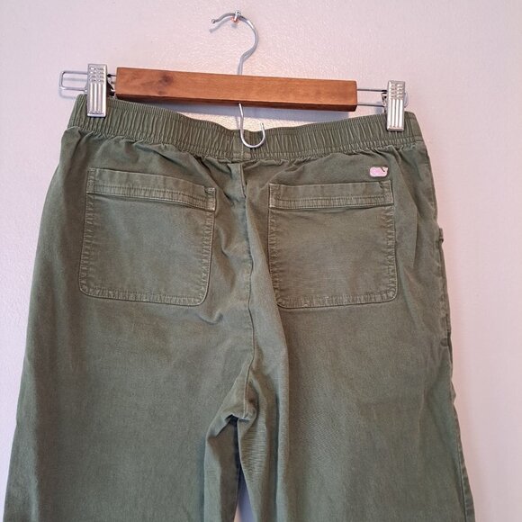 Vineyard Vine Girls‎ Military Green Pocketed Twill Jogger Pants Size 12 - Picture 7 of 13